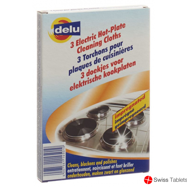 Delu Kochplattenputzlinge 3 Stück buy online