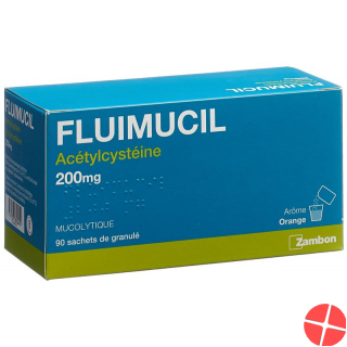 Fluimucil Granulat 200mg Erwachsene Beutel 90 Stück
