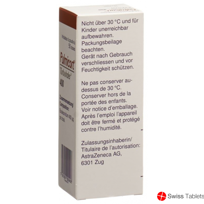 Pulmicort 400 Turbuhaler 0.4mg 50 Dos buy online