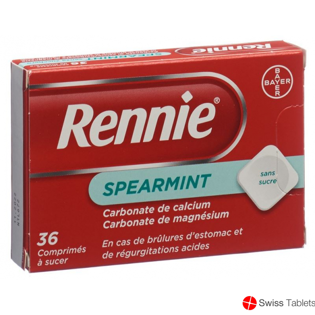 Rennie Spearmint 36 Lutschtabletten buy online