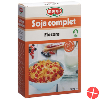 Morga Bio Vollsoja Flocken Suenneli Knospe 250g
