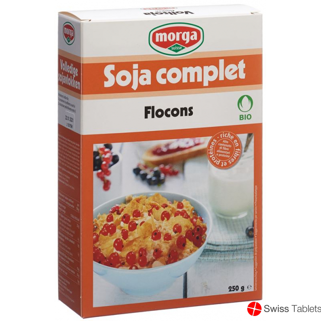 Morga Bio Vollsoja Flocken Suenneli Knospe 250g buy online