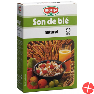 Morga Bio Weizenkleie Naturrein Knospe 250g