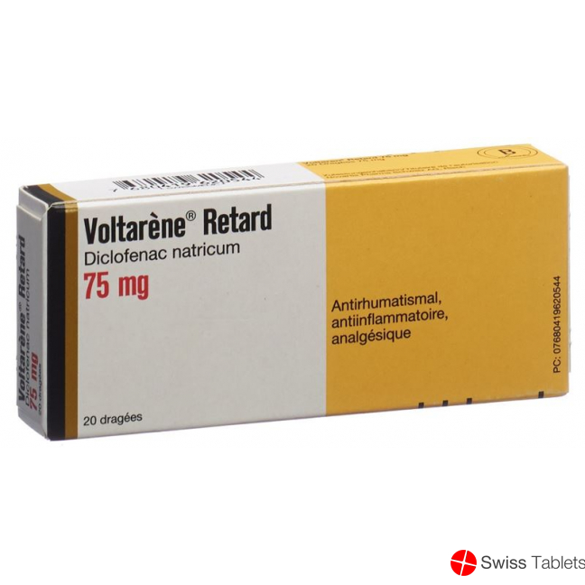 Voltaren 75mg 20 Retard-Dragées buy online