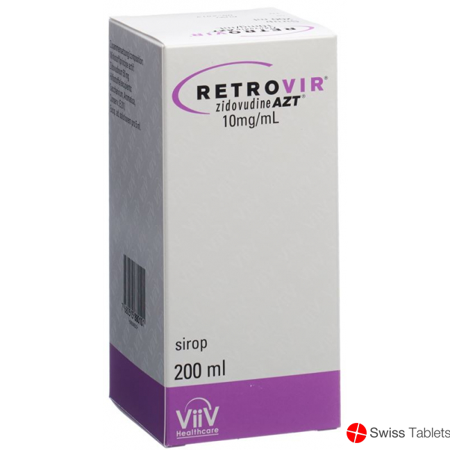 Retrovir Azt Sirup 10mg/ml 200ml buy online