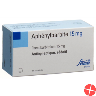 Aphenylbarbit Streuli Tabletten 15mg 100 Stück Aphenylbarbit Streuli Tabletten 15mg 100 Stück