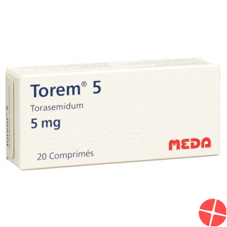 Torem 5 Tabletten 5mg 20 Stück