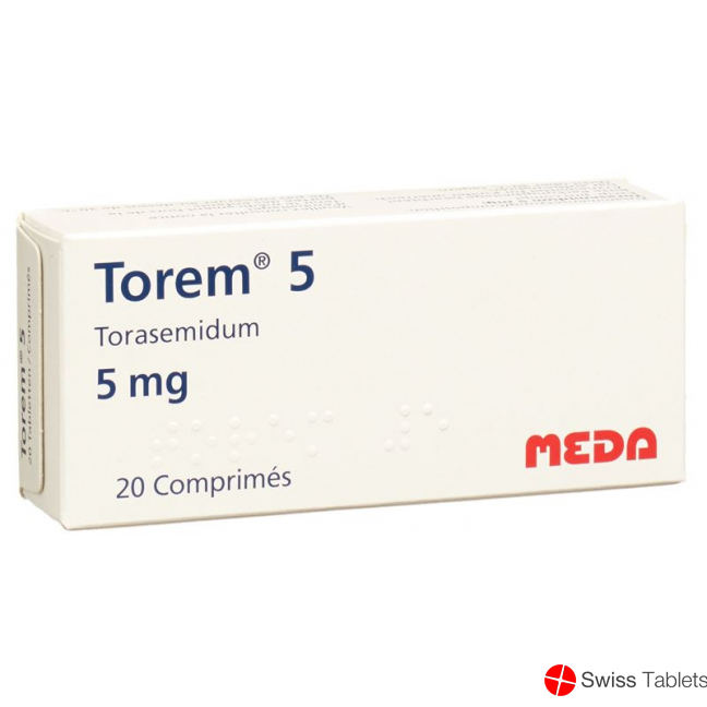 Torem 5 Tabletten 5mg 20 Stück buy online