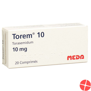 Torem 10 Tabletten 10mg 20 Stück