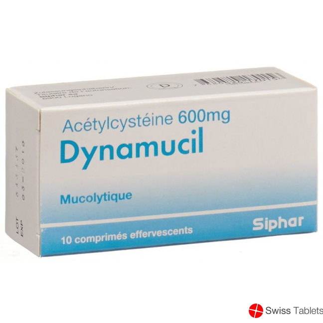 Dynamucil 600mg 10 Brausetabletten buy online
