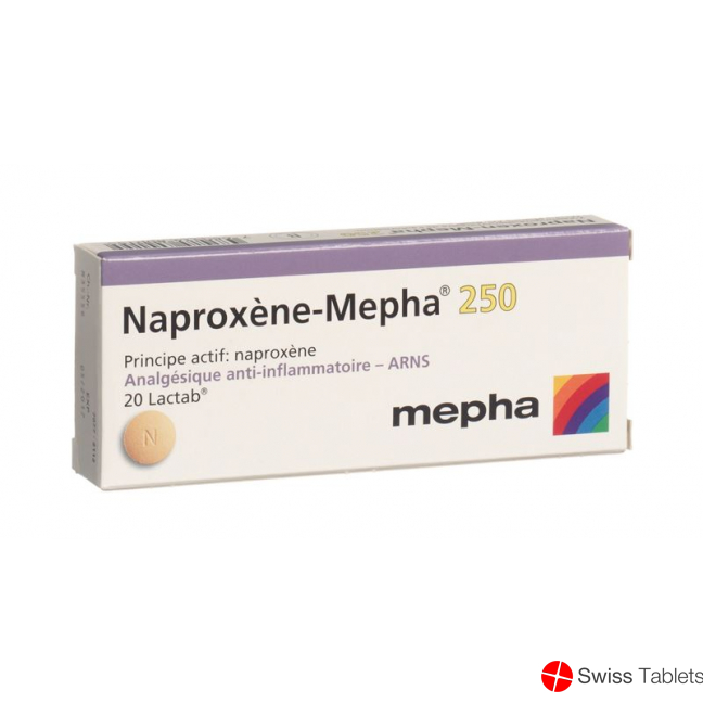 Naproxen Mepha Lactabs 250mg 20 Stück buy online