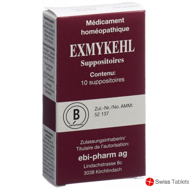 Exmykehl Zäpfchen 10 Stück buy online