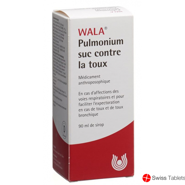 Buy online Wala Pulmonium Hustensirup 90ml at SWISS TABLETS
