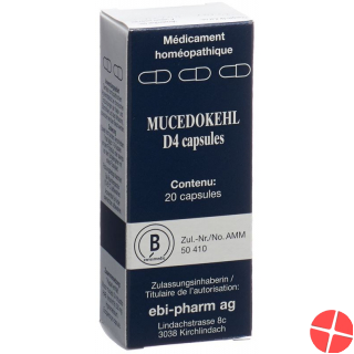 Mucedokehl Kapseln 20 Stück Mucedokehl Kapseln 20 Stück