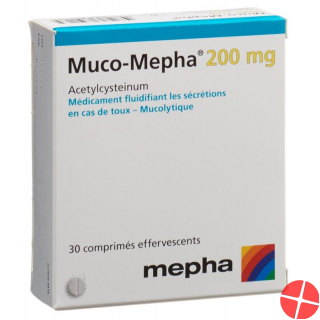 Muco Mepha Brausetabletten 200mg 30 Stück