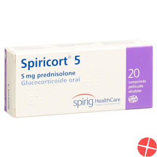 Spiricort 5 Filmtabletten 5mg 20 Stück