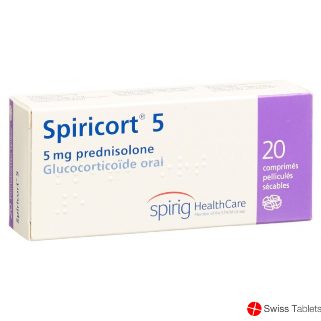 Spiricort 5 Filmtabletten 5mg 20 Stück buy online