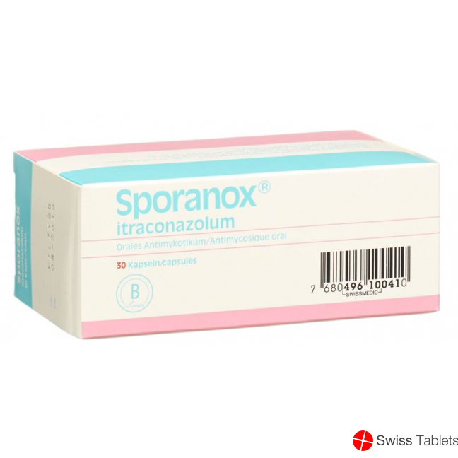 Sporanox Caps 100mg 30 Stück buy online