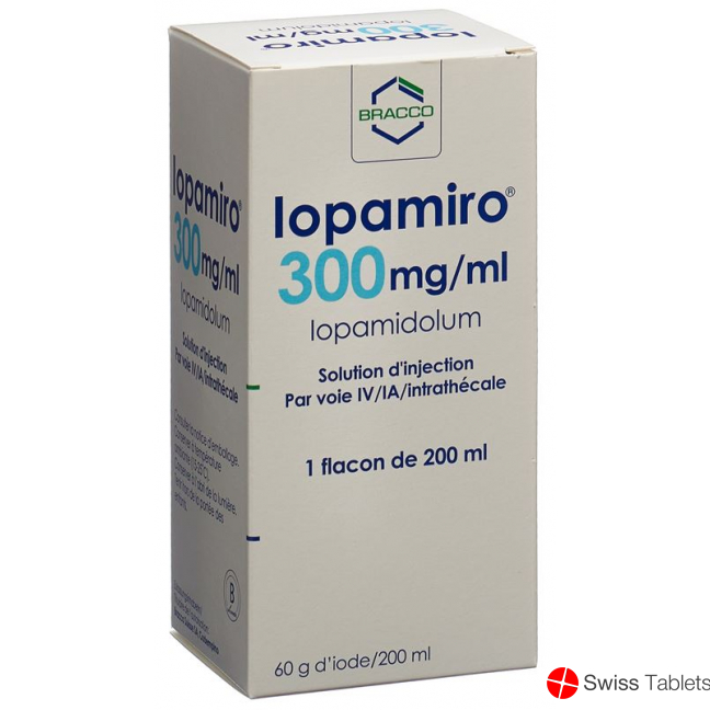 Iopamiro Injektionslösung 300mg/ml Flasche 200ml buy online