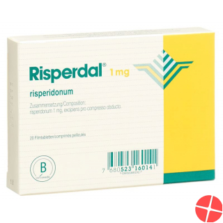 Risperdal Filmtabletten 1mg 20 Stück