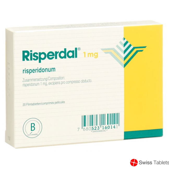Risperdal Filmtabletten 1mg 20 Stück buy online