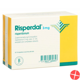 Risperdal Filmtabletten 3mg 60 Stück