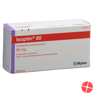 Isoptin 80 Filmtabs 80mg 50 Stück