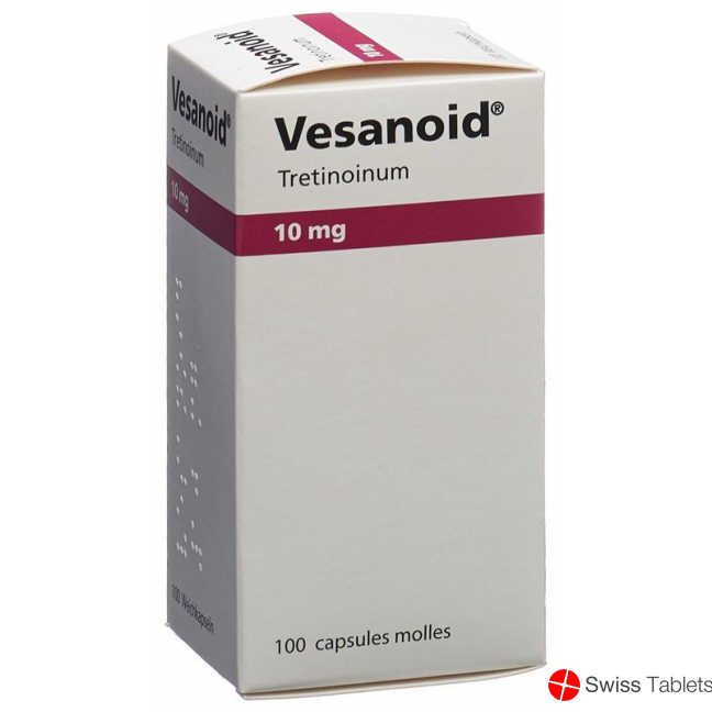 Vesanoid Kapseln 10mg 100 Stück buy online