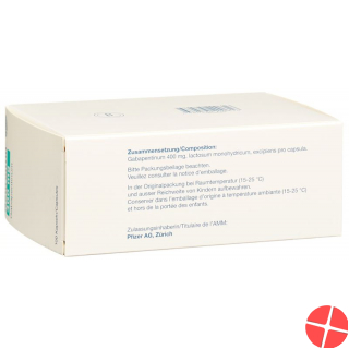 Neurontin Kapseln 400mg 100 Stück