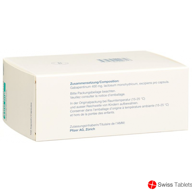 Neurontin Kapseln 400mg 100 Stück buy online
