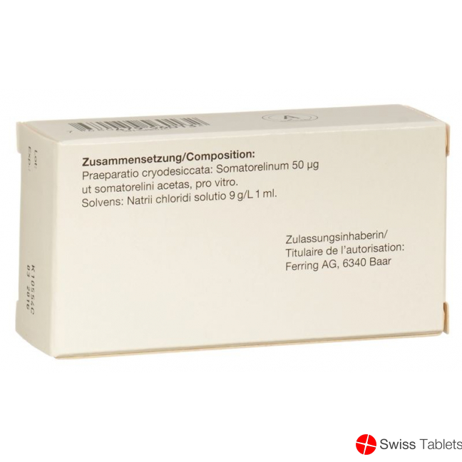 Ghrh Ferring Trockensubstanz 50mcg C Solv Ampullen buy online