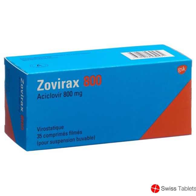 Zovirax Filmtabletten 800mg 35 Stück buy online