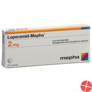 Loperamid Mepha 2mg 20 Tabletten