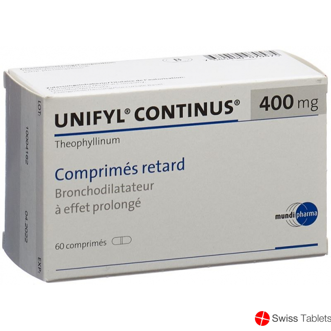 Unifyl Continus Retard Tabletten 400mg 60 Stück buy online