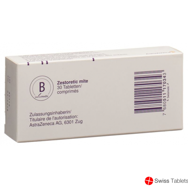 Zestoretic Mite Tabletten 10/12.5 30 Stück buy online