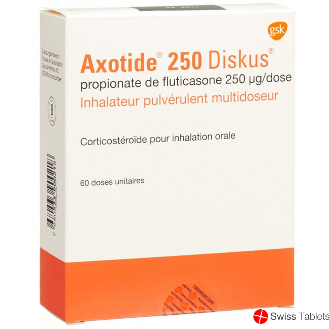 Axotide 250 Diskus Multidosen 250mcg 60 Dos buy online
