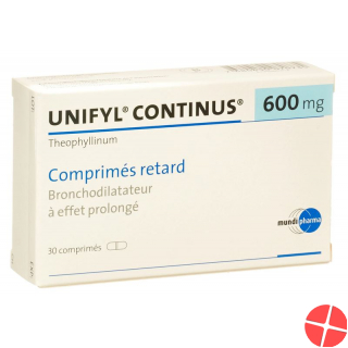 Unifyl Continus Retard Tabletten 600mg 30 Stück Unifyl Continus Retard Tabletten 600mg 30 Stück