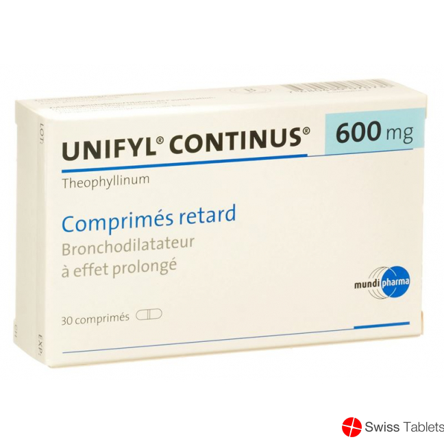 Unifyl Continus Retard Tabletten 600mg 30 Stück buy online