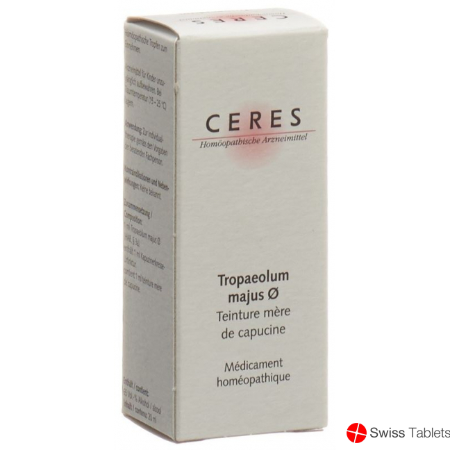 Ceres Tropaeolum Majus Urtinktur 20ml buy online