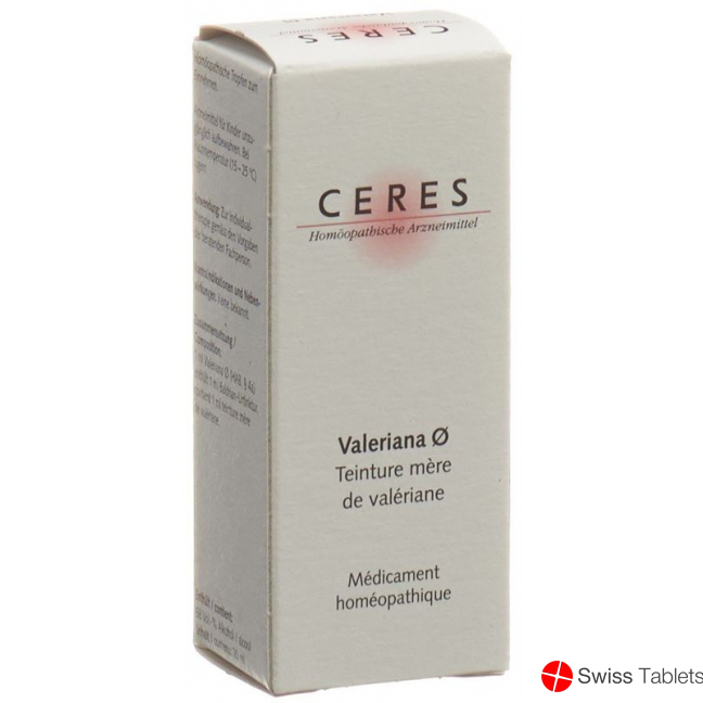 Ceres Valeriana Urtinktur 20ml buy online