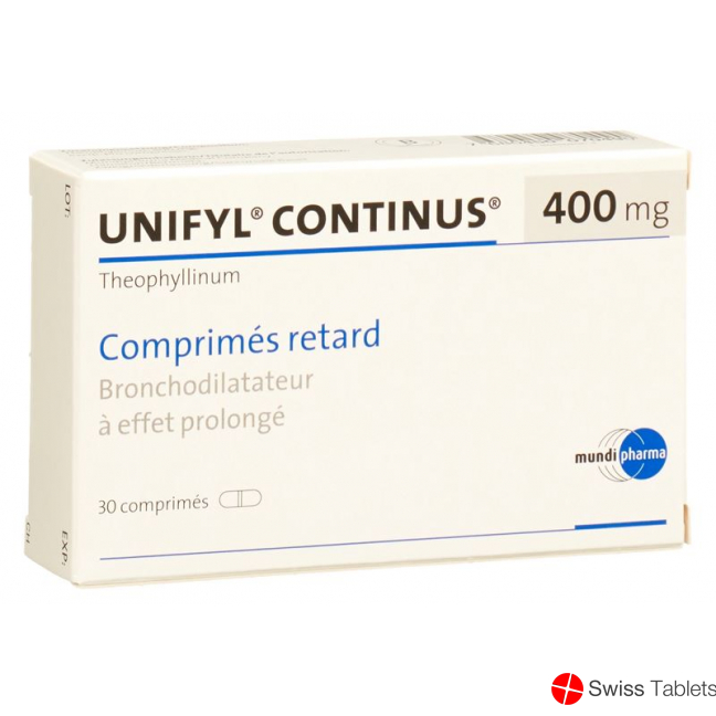 Unifyl Continus Retard Tabletten 400mg 30 Stück buy online