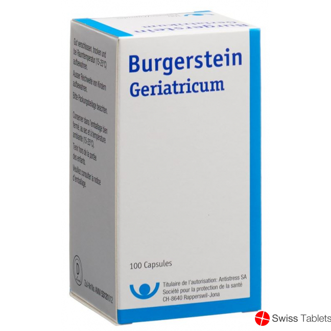 Burgerstein Geriatric 100 capsules buy online