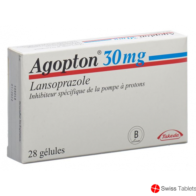 Agopton 30 Kapseln 30mg 28 Stück buy online