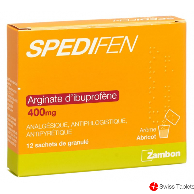 Spedifen Granulat 400mg Beutel 12 Stück buy online