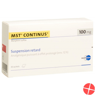 Mst Continus Suspension 100mg Beutel 30 Stück