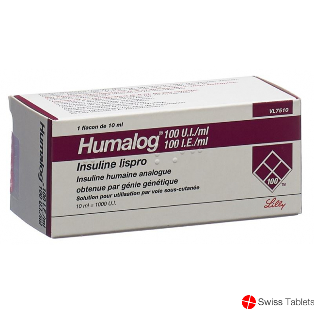 Humalog Injektionslösung Durchstechflasche 10ml buy online