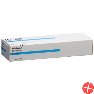 Dilatrend Tabletten 12.5mg 30 Stück