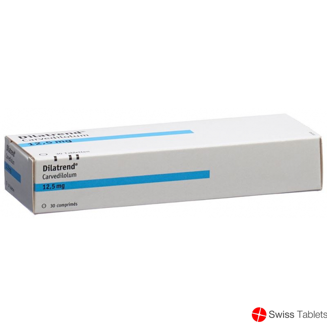 Dilatrend Tabletten 12.5mg 30 Stück buy online