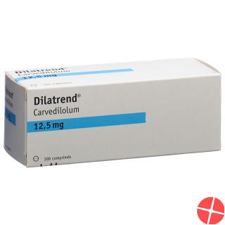Dilatrend Tabletten 12.5mg 100 Stück