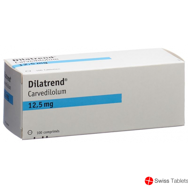 Dilatrend Tabletten 12.5mg 100 Stück buy online
